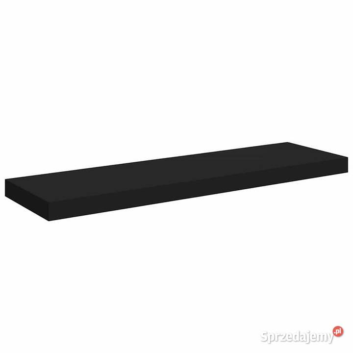 vidaXL Półka ścienna czarna 80 x 235 x 38 sprzedam