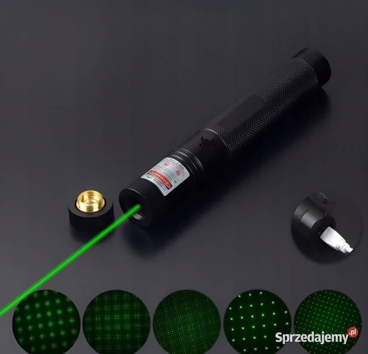 Wskaźnik laserowy Green Laser PointerMocny Dom i Ogród Czarna Woda