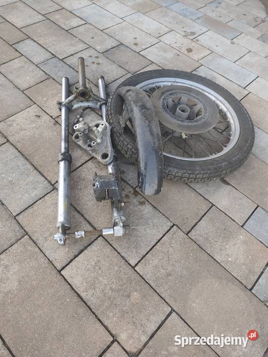 MZ ETZ przód koło tarcza zacisk blotnik Opole