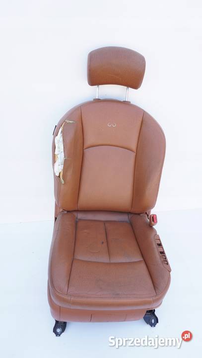 FOTEL PASAŻERA PRAWY INFINITI FX35 FX45 20032008 wielkopolskie