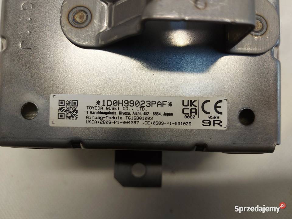 LEXUS RX500H V 5 2023 PODUSZKA AIRBAG PASAŻERA