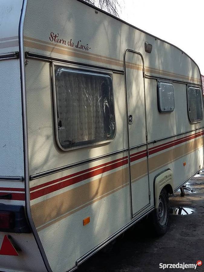 Przyczepa kempingowa wilk de lux stan idealny Wrocław