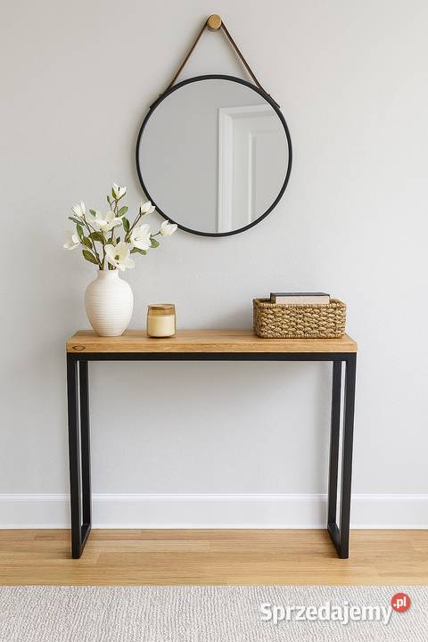 Konsola LOFT 100 Lite Drewno Dębowe Dąb Łódź