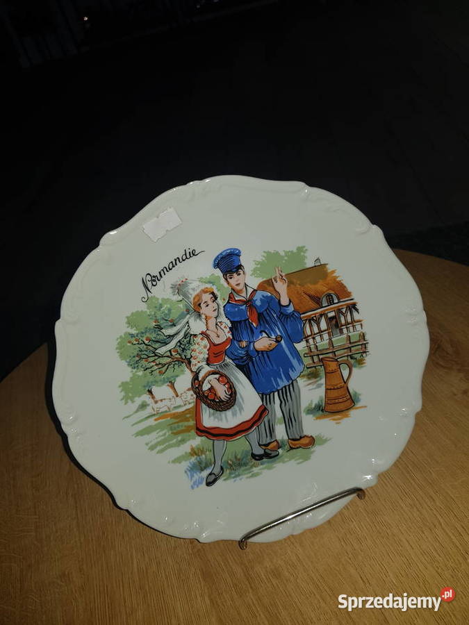 Talerz ozdobny wielkopolskie Wola Podłężna