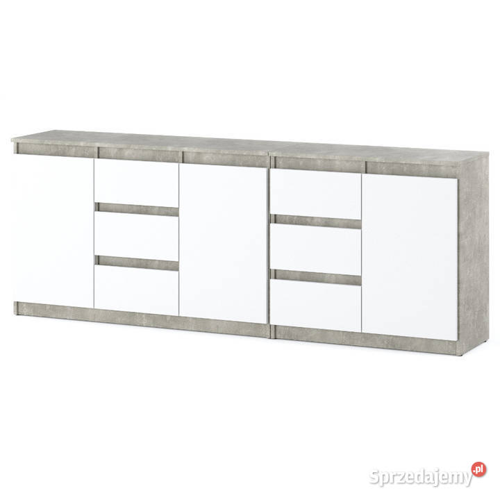 Komoda Pod Telewizor 6 Szuflad 200 Nowoczesna warmińsko-mazurskie