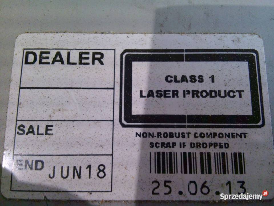 FORD FIESTA MK7 VII 09r radio CD AM5T18C815HM osobowe Wyposażenie wnętrza