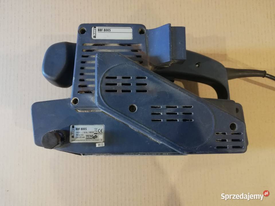 Ręczna szlifierka taśmowa 800W 75x533mm Łódź