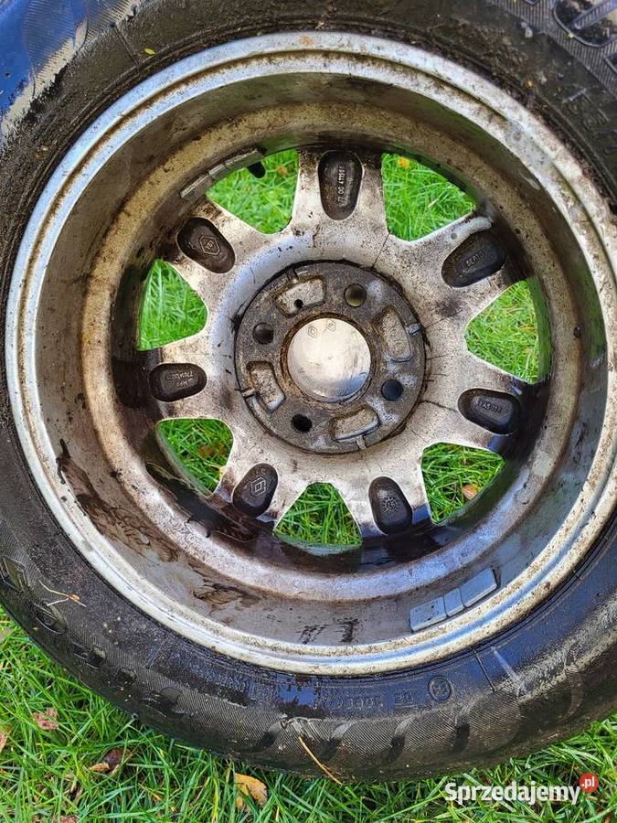 Felgi aluminiowe 4x100 ronal renault twingo clio