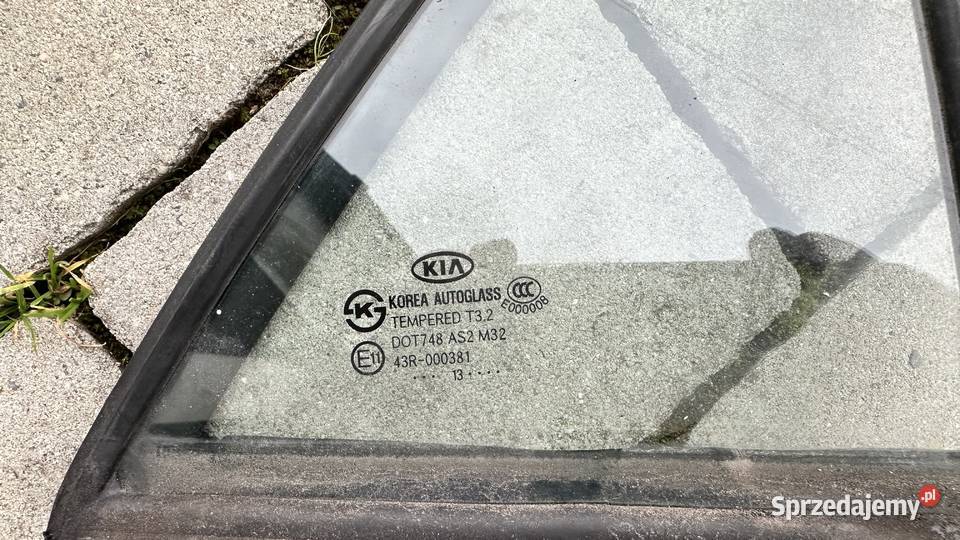 Kia Picanto II Szyba Drzwi Uszczelka Prawy Tył małopolskie Radziszów sprzedam
