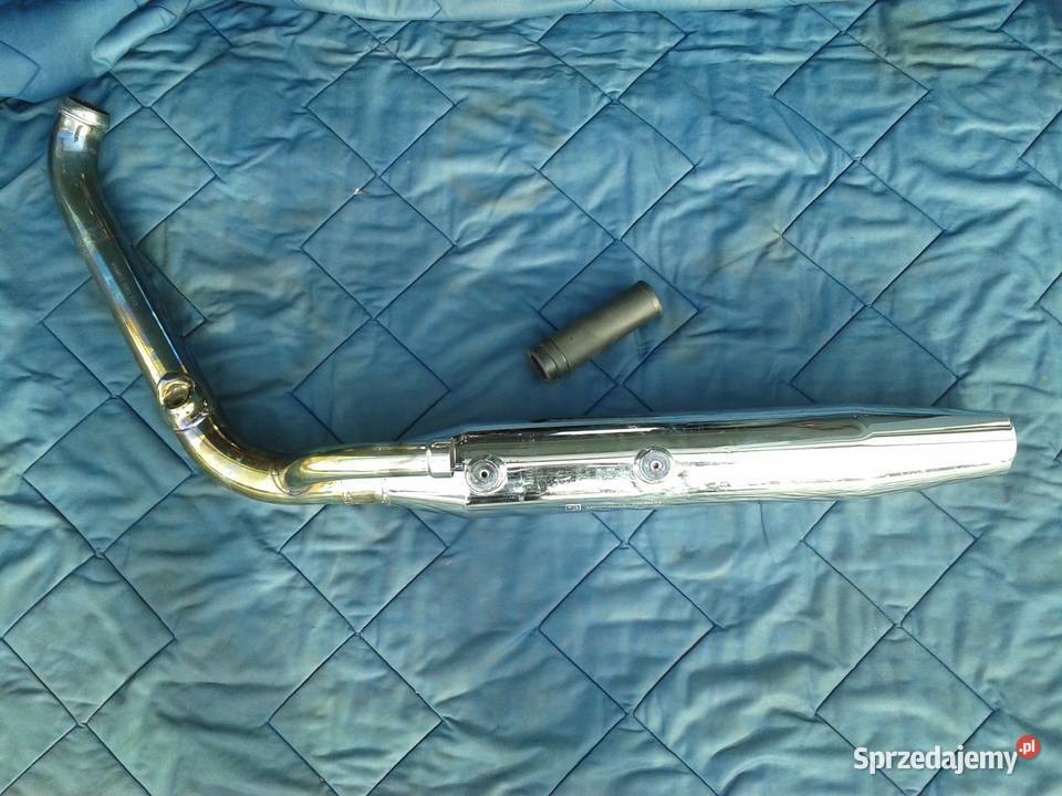 Harley softail kolektor tłumik kolanko wydech