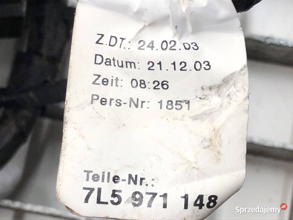 WIĄZKA KLAPY PORSCHE CAYENNE 7L5971148 45 340 podkarpackie