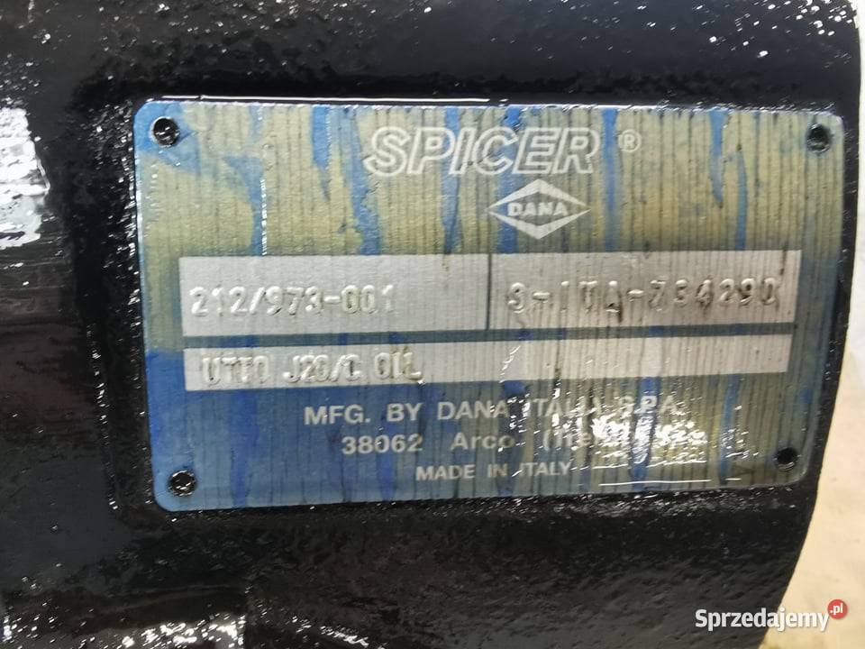 Manitou MT 1840 Środek mostu 9X34 Spicer przedni Pozostałe Wilkowo