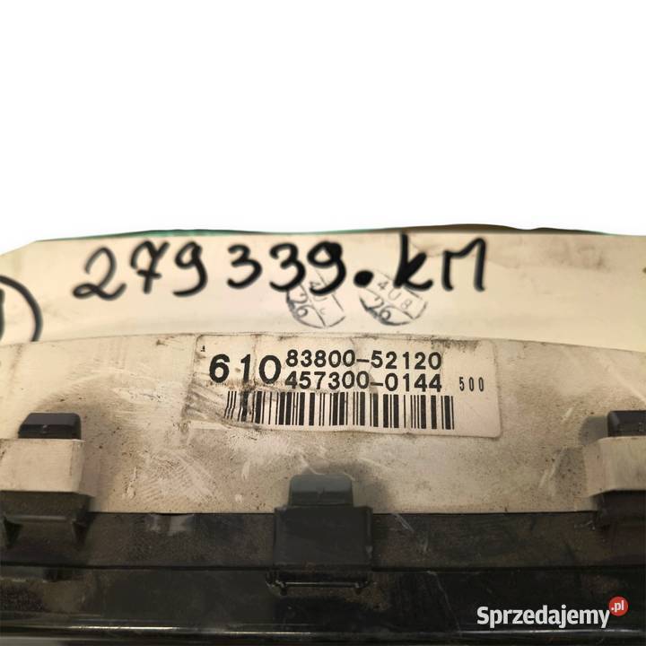 LICZNIK ZEGARY 8380052120 Toyota Yaris I 10 16V sprzedam