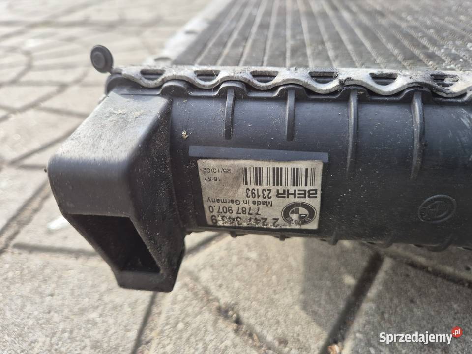 BMW e39 chłodnica wody klimatyzacji klima Łódź