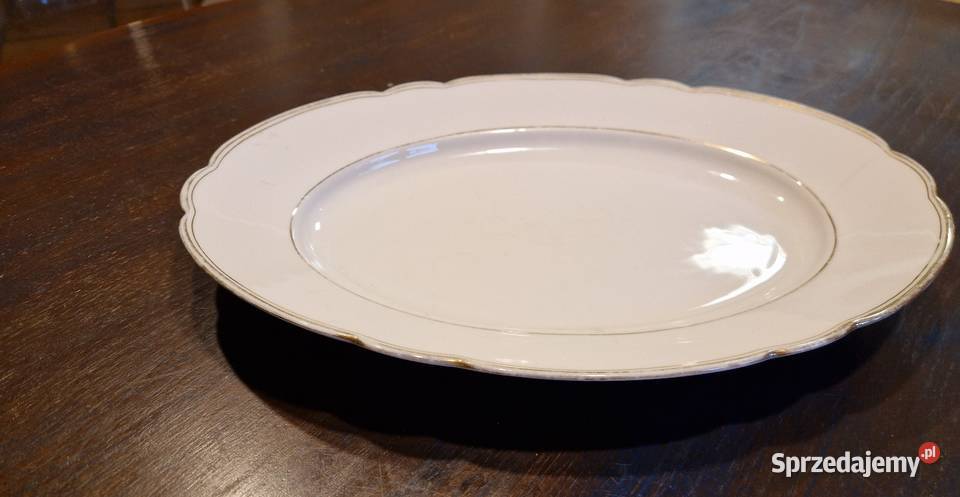 Stary owalny PÓŁMISEK ĆMIELÓW Feston porcelana Antyki, Sztuka, Kolekcje Lublin