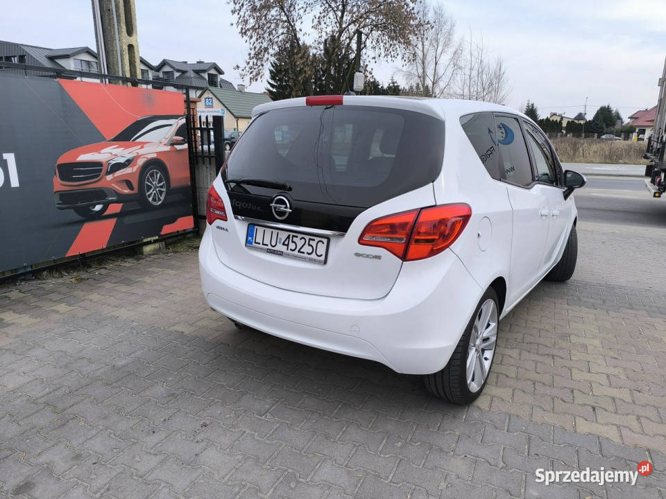 Opel Meriva 14i 16V 120 Turbo Klimatyzacja II wielofunkcyjna kierownica lubelskie Łuków sprzedam