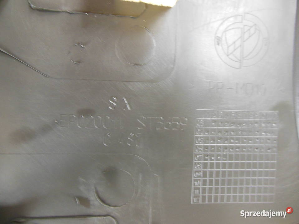 BOCZEK TAPICERKA DRZWI LEWY TYL FIAT PANDA II Tapicerki samochodowe Kozy