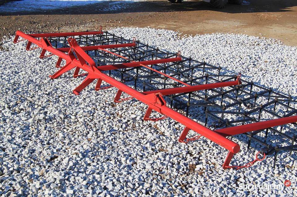 Brona zębowa zawieszana WIRAX 3polowa nieuszkodzony sprzedam