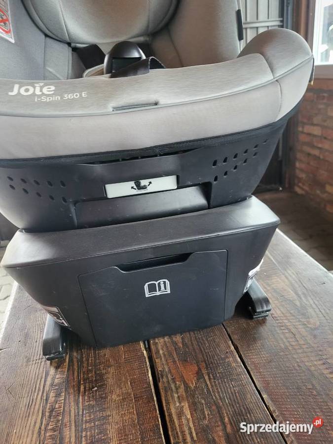 Fotelik JOLE I spin 360 obrotowy dolnośląskie Złoty Stok