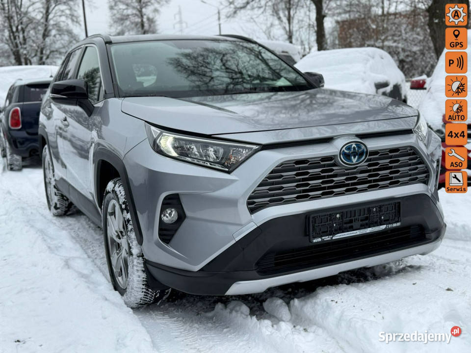 Toyota RAV4 25 AWD selection full LED hybryda V srebrny Łodygowice