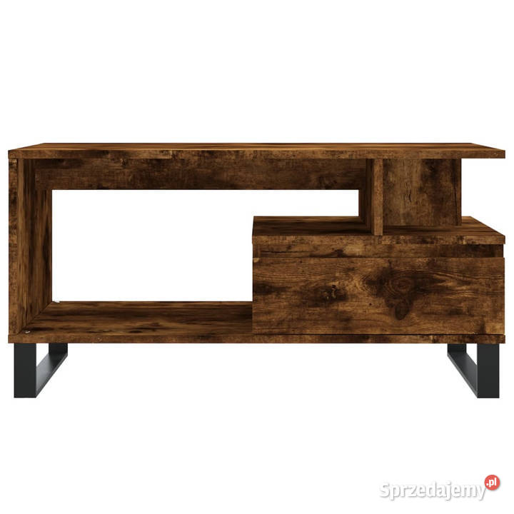 Stolik kawowy przydymiony dąb 90x49x45 WM831033
