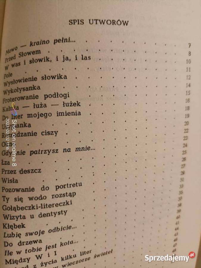 Salamon Abecadło wiersze prezenty unikat okazy miękka mazowieckie Warszawa