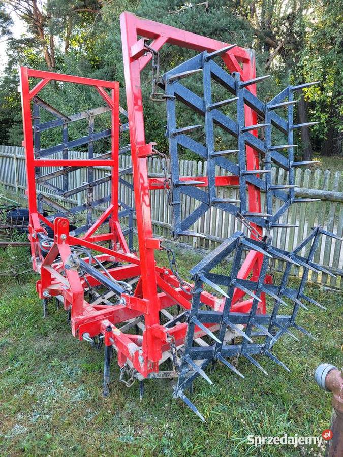 Pług 5 skibowy resor vario Brona ciężka 20 nieuszkodzony Nur sprzedam