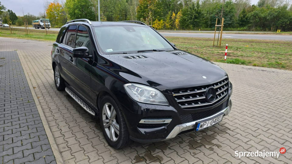 Mercedes ML 320 Polski Salon Harman Kardon I rej czarny Karczew