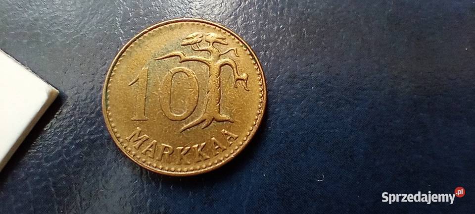 Stare monety 10 marek 1962 Finlandia podkarpackie Lesko