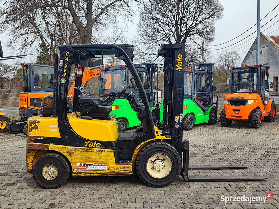 Wózek widłowy Yale GLP30VX 3 tony LPG duplex Yale Kęty
