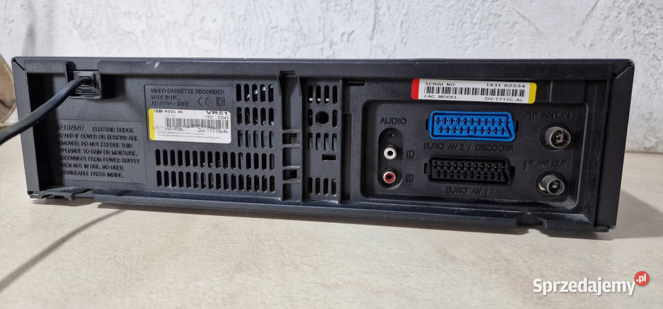 Video magnetowid SEG VR51 VR 51 VHS Międzychód