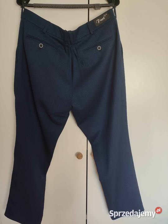 Nowy garnitur męski Spodnie rozmiar 54 marynarka Odzież wyjściowa Kędzierzyn-Koźle sprzedam