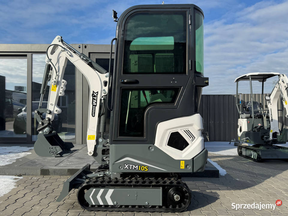 Mini Koparka XTM X10S PRO 2025 KABINA Chłodnica nie Olsztyn