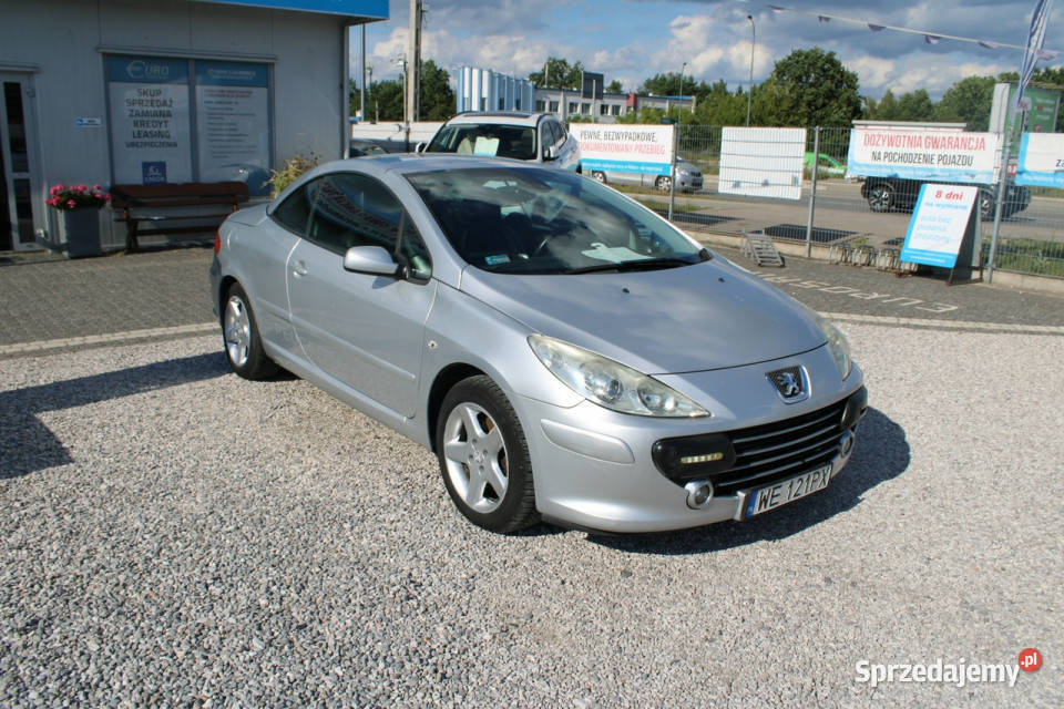 Peugeot 307 CC GFotele automatyczna klimatyzacja