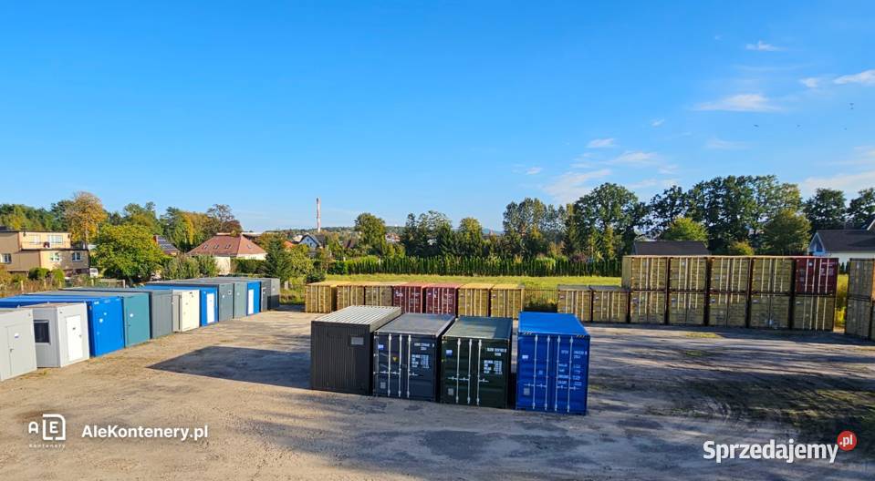Kontener Pawilon SocjalnoBiurowy 6m używany pomorskie Pelplin