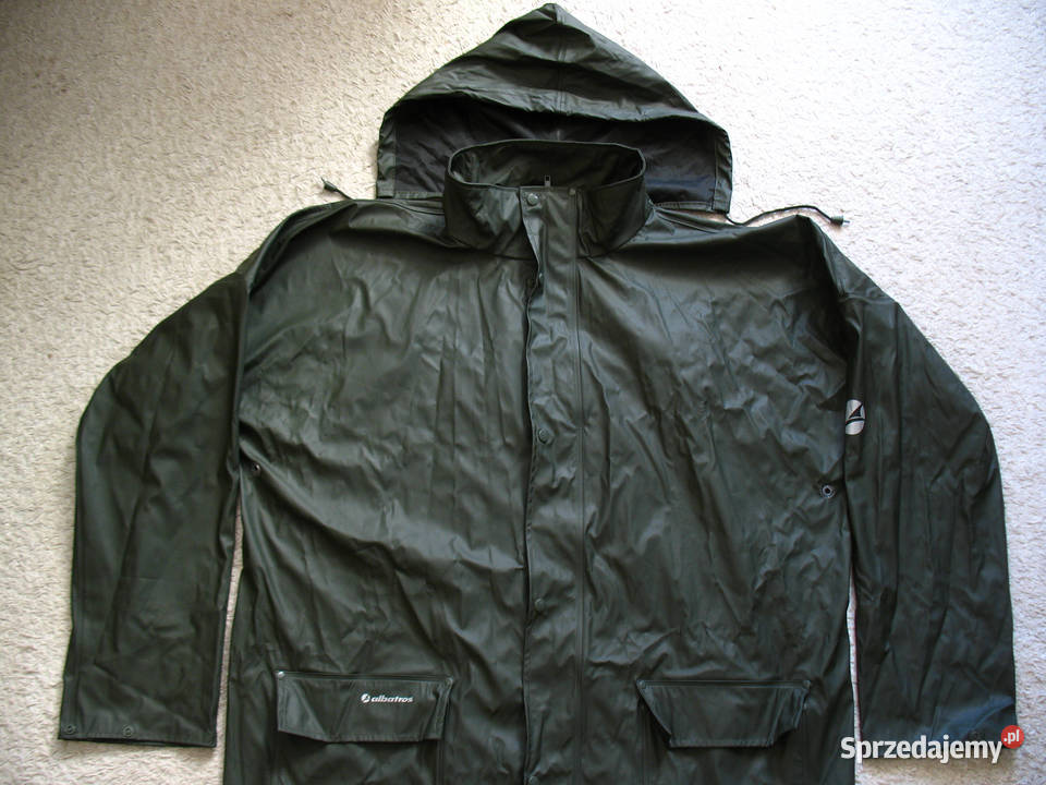 Kurtka przeciwdeszczowa męska Albatros zielony warmińsko-mazurskie Olsztyn sprzedam