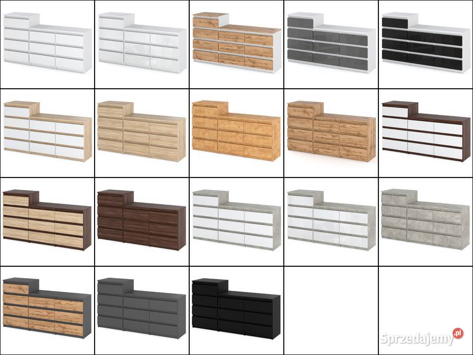Komoda 10 Szuflad Szafka Nowoczesna Stolik Rtv Elbląg