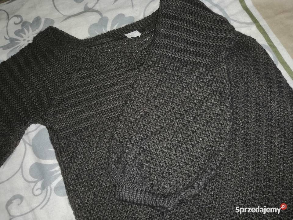 LOOK sweter sweterek Porządny splot Balonowe Wkładane przez głowę Leszno
