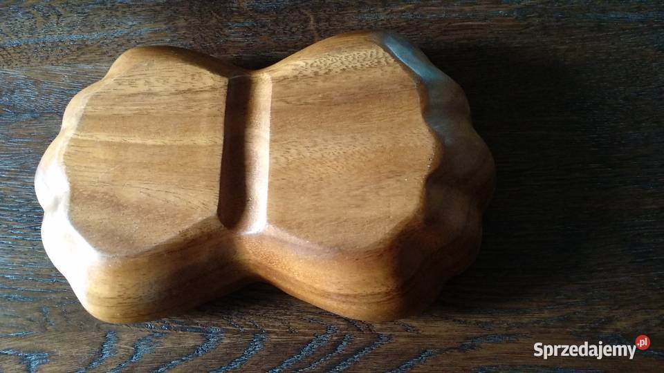 Patera drewniana drewno egzotyczne