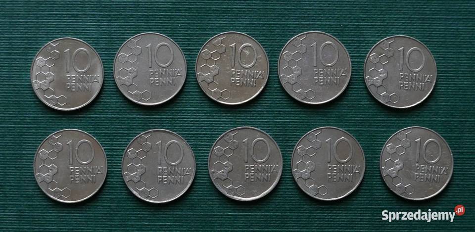 FINLANDIA 10 pennia zestaw Gliwice