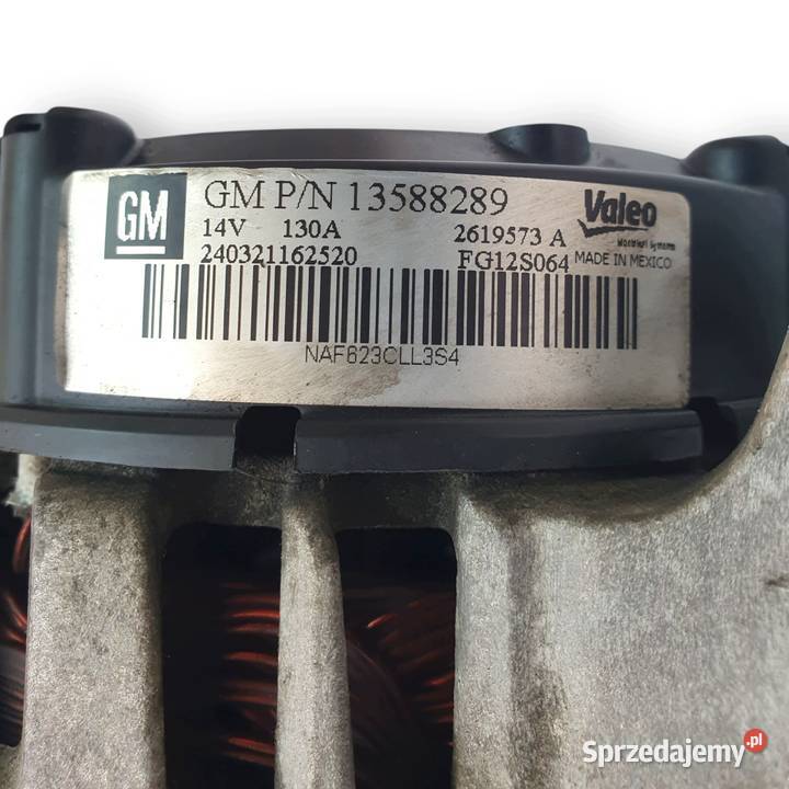 ALTERNATOR Opel Mokka Astra IV J Meriva II 14 Chełm