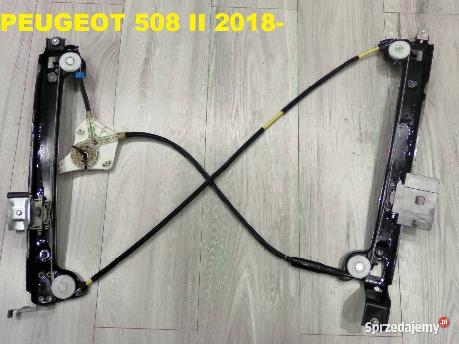 Podnośnik Mechanizm Szyby Peugeot 508 II Przód osobowe wielkopolskie Poznań