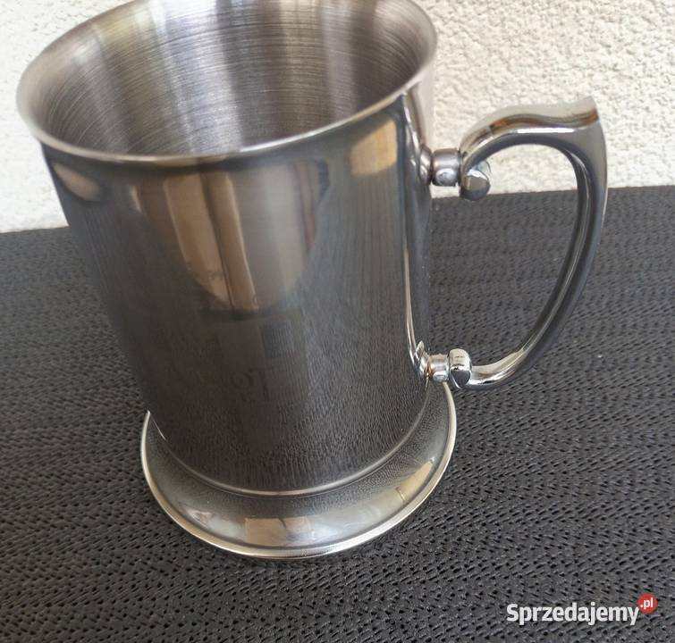 Rycerski Kufel do Piwa lekki ze stali Warszawa