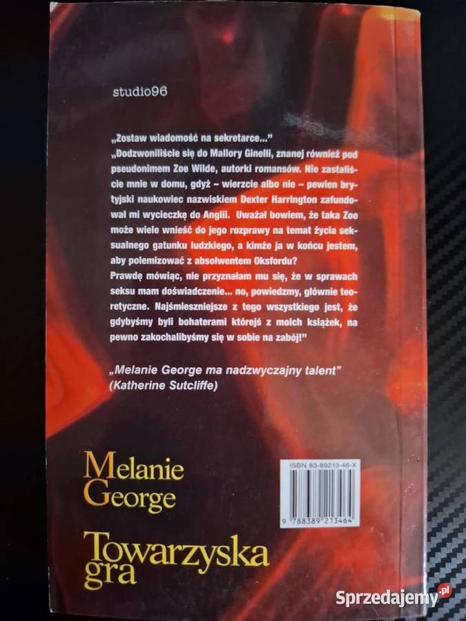 Towarzyska gra Melanie George Romans historyczny