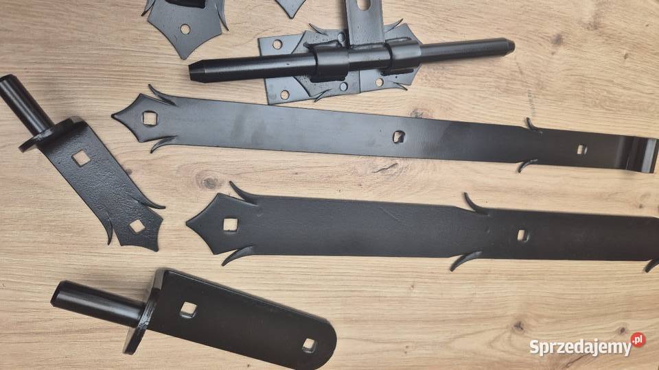 Zawias pasowy ozdobny 700mm x 50mm 6mm Zawiasy