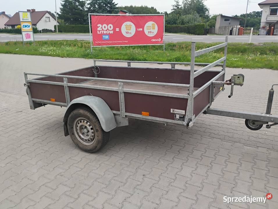 Przyczepka lekka Saris Dmc 750 600kg Do samochodów osobowych
