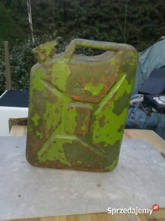 Kanister 20 L stalowy łódzkie Aleksandrów Łódzki