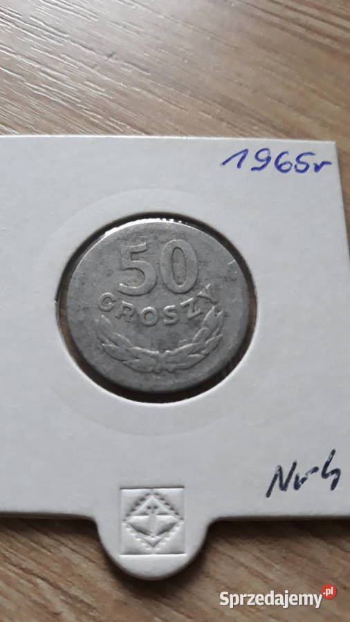 50 Groszy 1965 r 4 wielkopolskie Konin
