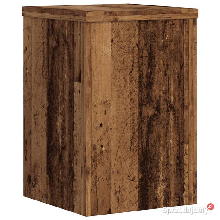 Podstawki pod doniczki 2 stare drewno 25x25x35 Warszawa