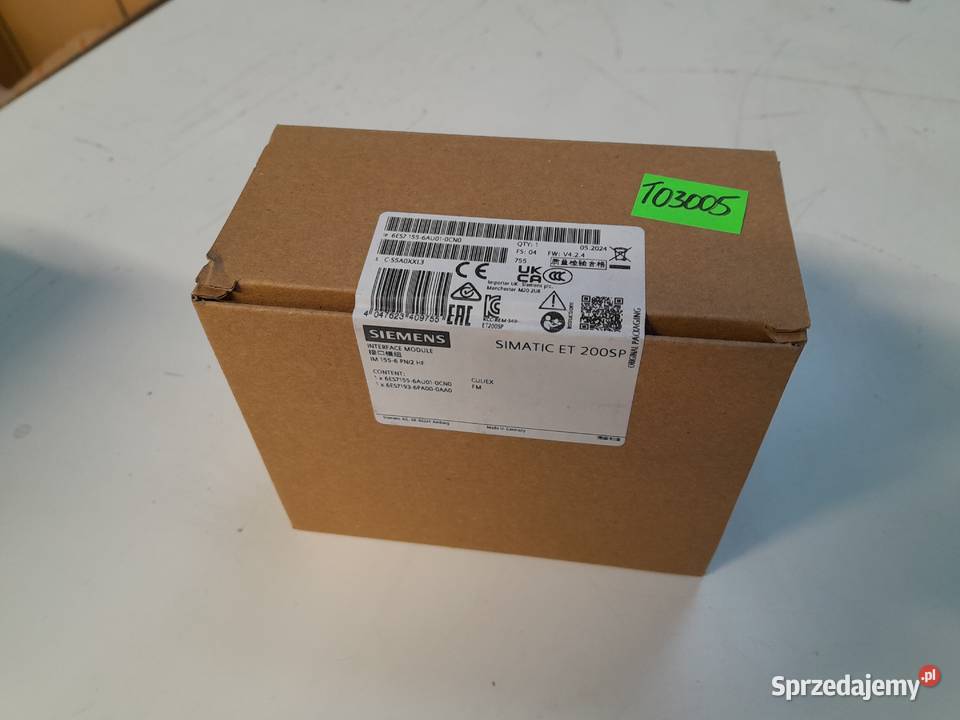 Moduł komunikacyjny SIEMENS 6ES71556AU010CN0 Gdańsk